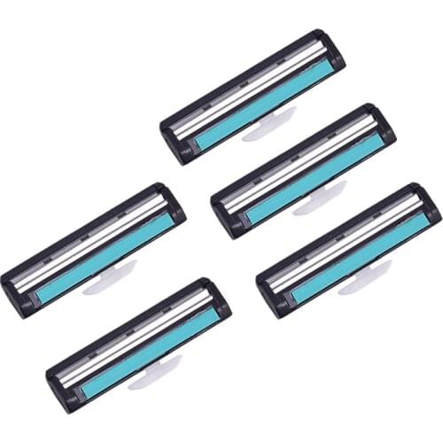 3Pcs Safety razor 2 Layers Razor Body Face Shaving Razor Tool Blades For Standard Beard Shaver Trimmer Manual Razor