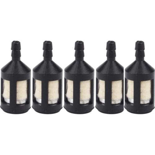 10pcs Fuel Filters Fits 1/8" ID Fuel Line for Zama ZF-1 ZF1 Stihl Poulan Hus Chainsaw Trimmer Replace Homelite 49422