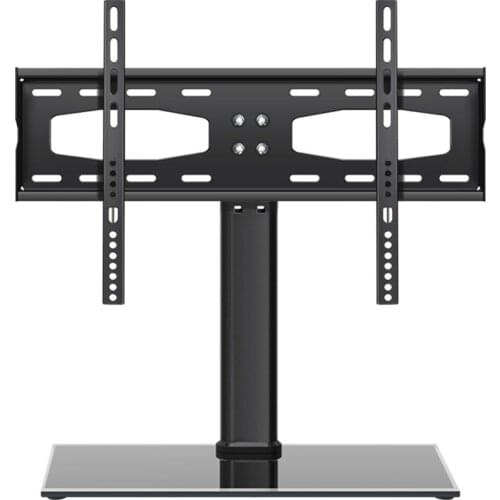 MODIAN Universal Swivel TV Stand / Base - Table Top TV Stand for 26-58 inch LCD LED TVs - Height Adjustable TV Mount Stand