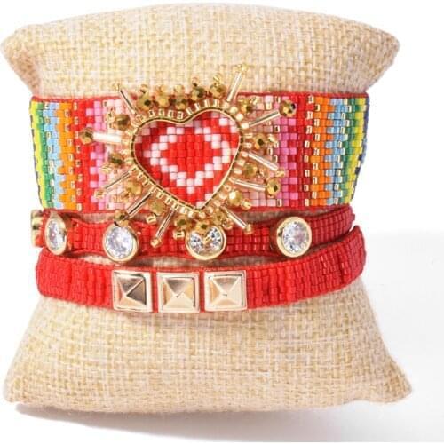 YUOKIAA Red Bracelets