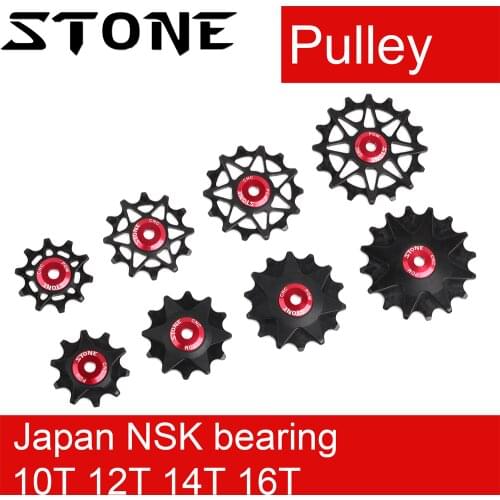 Stone Pulley Wheel Gear Guide Roller Jockey 10t 12t 14t 16t Bearing Road MTB Bike Rear Derailleur for GX XX1 for Shimano M9000