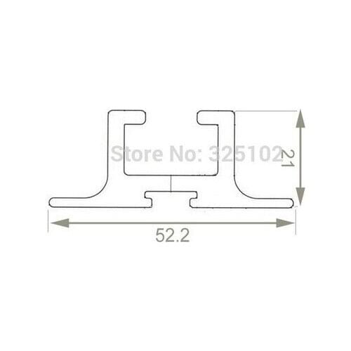 BIMORE OTOP023 Escalator Parts tangential guide rail ,Escalators tangential guide rail GAA50AHF