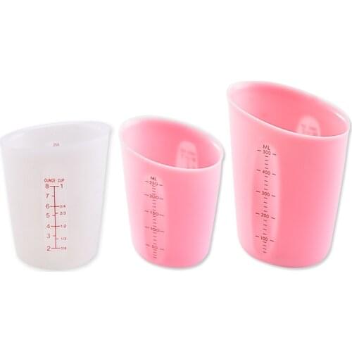 250/500ML Silicone Measuring Cup Split Cup Resin Silicone Mould Handmade DIY Jewelry Making Tool Epoxy Resin Cup Measuring Tools