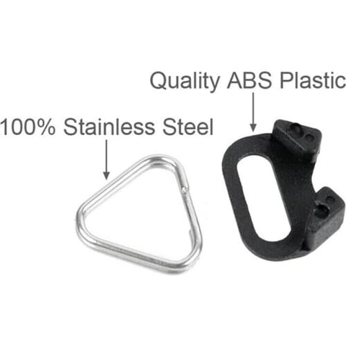 4pcs Strong Triangular Split Rings for Camera Back Belt Strap Buckle Accessories Metal Ring for Leica/Panasonic/Fuji/Sony DSLR