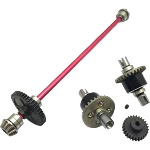 1/14 RC Cars Truck Parts Differ Gear Drive Shafts Fit for WLtoys 144001 Car
