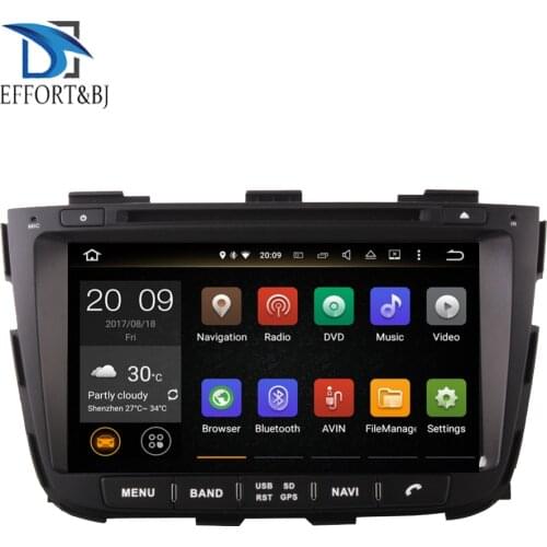 4G+64G android 9.0 car dvd for kia sorento 2013 2014 car radio gps navigation with steering wheel control camera Tape recorder