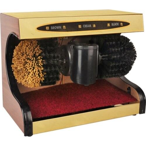 Household Automatic Electric Shoe Polisher with Automatic Induction Function Rotating Cleaning Brush Suitable for Hotels Etc