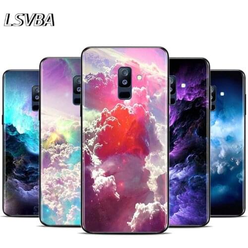 Colorful Clouds Starry Sky For Samsung Galaxy A9 A8S A8 A7 A6S A6 A5 A3 A750 Plus 2018 2017 2016 Star Phone Case