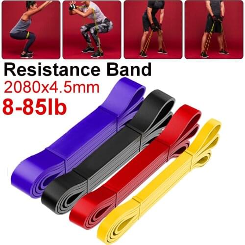 Elastic Resistance Bands Unisex Exercise Yoga Training Pull Rope Loop Strength Pilates Expander Workout Fitness Equipment