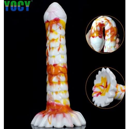 Fantasy Horse Long Dildo Silicone Animal Penis Big Ass Anal Plug Sodomy Cock Sex Toy Store Female Vagina Orgasm Adult Massager