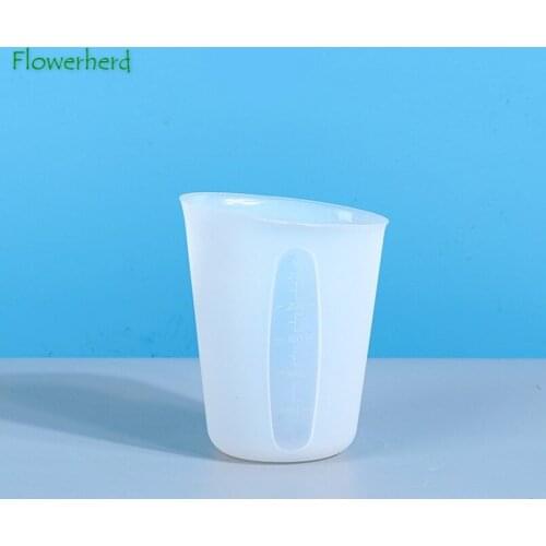 Epoxy Molds DIY Resin Crafts 250ml Silicone Measuring Cup Resin Mold