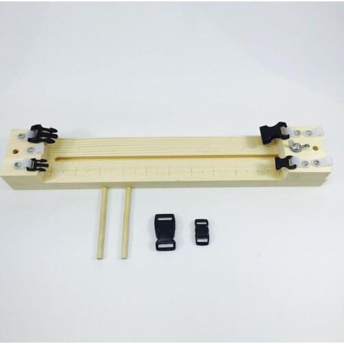Bracelet Knitting Tool Wristband Knitting Tool DIY Wood Paracord Jig Bracelet Maker Wristband Maker