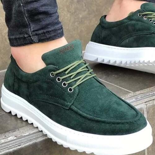 Knack Daily Shoes T12 Green (Suede)