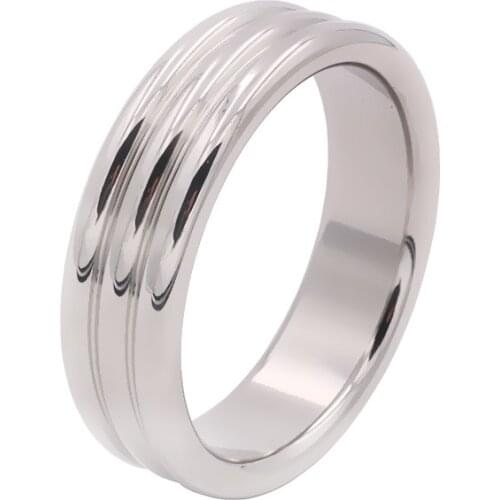 Dia 45mm Stainless Steel Cock Ring Metal Penis Ring Scrotum Stretcher Male Time Delay Sex Ring for Men Sex Toys Penis Lock