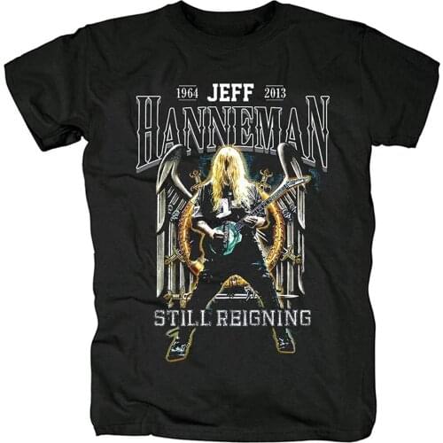 Mens TShirt Short Sleeve Shirt Slayer Rock Tee Women Hiphop Shirts(21)