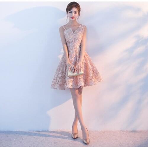 New Fashion Red Pink Dress Women One Shoulder Short Sleeves Lace Gown Backless Sexy Party Club Irregular Dress New Year Gifts