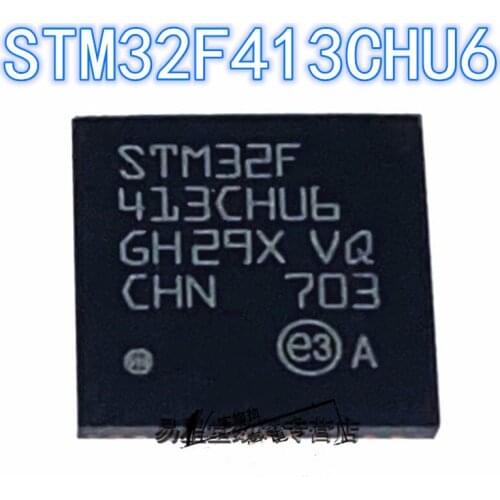 1PCS 100% new original authentic STM32F413CHU6 QFN-48 32F413CHU6 QFN48 32-bit microcontroller chip