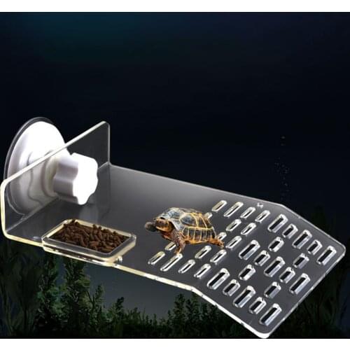 Plastic Turtle Pier Dock Basking Platform Shelf Decoration Crawler Sun Roof Terrace Island Climb Aquarium Station