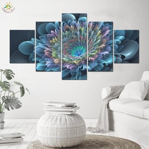 Phasing Flower wall canvas Pop Art canvas painting abstract posters and prints Decorative Picture Wall Decor for Living Room
