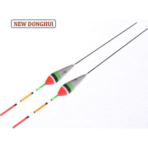 Newdonghui 10pcs/Lot Siler Grey Fishing Float Fishing Bobber 0.5G 1.0G 1.5G 2.0G Buoyancy Oem Factory Store 201111