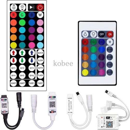 Led Controller LED IR bluetooth wifi led RGB Controler LED Lights Controller IR Remote Dimmer DC12V For RGB 3528 5050 LED Strip