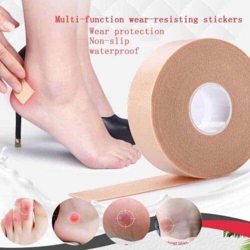 1 Roll Waterproof Non-slip Wear-resistant Heel Back Stickers Foam Tape High Heel Insert Patches