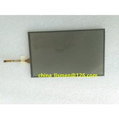 1 piece 7 inch 4 pins 167*104mm 168*105mm Black glass touch screen panel Digitizer Lens for car dvd player GPS navigation