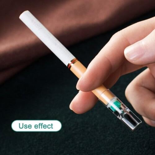 100Pcs Disposable Tobacco Cigarette Filter Smoking Reduce Tar Filtration Cleaning Holder Cigarette Accessories TSL1