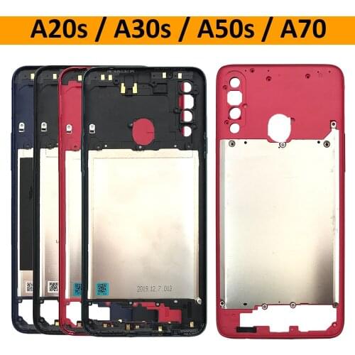 20pcs/lot,Middle Frame Housing Case For Samsung Galaxy A20S A30S A50S A70 A30