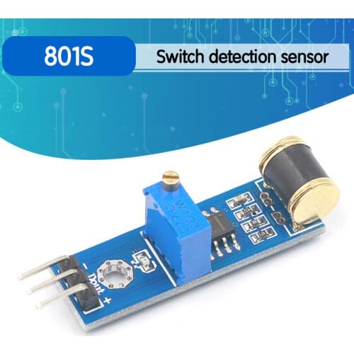 801S Vibration Sensor Vibration Module Analog Output Sensitivity Adjustable