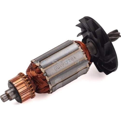 220V-240V ARMATURE Rotor Anchor replacement for Hitachi HITACHI 26 DH26 Rotary Hammer shaft with 6 teeth