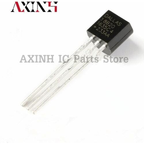 DS18B20 Free Shipping 10pcs/lot Sensor Electronic chip DS18B20 TO-92 18B20 chips Temperature Sensor IC 18b20 diy electronic