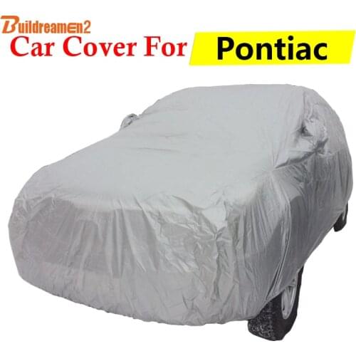 Buildreamen2 Car Cover Outdoor Anti-UV Sun Snow Rain Scratch Resistant Cover Sun Shade For Pontiac Aztek G3 Sunfire Grand Prix