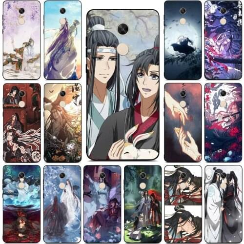 YNDFCNB Grandmaster Mo Dao Zu Shi MDZS Anime Phone Case for RedMi note 4 5 7 8 9 pro 8T 5A 4X case