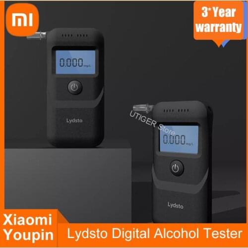 Xiaomi Mijia Lydsto Digital Alcohol Tester Professional Alcohol Detector Breathalyzer Police Alcotester LCD Display Dropship