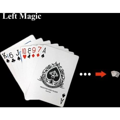Jumbo Shrinking Cards (Stage Size) Magic Tricks Illusions Fun Visual Magic Effect Cards Disappearing Classic Magic Props Gimmick
