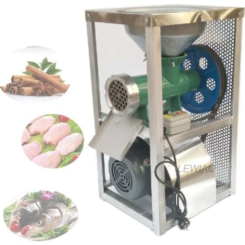 Commercial Electric Meat Grinder Mincer Bone Fish Grinding Machine Chicken Skeleton Cutting Machine Mincer
