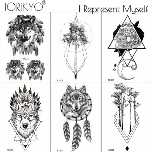 IORIKYO/一芮柯 Temporary Tatoos