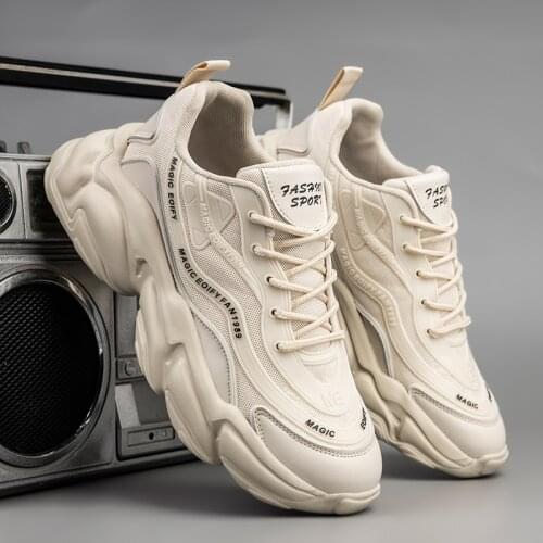 Summer Autumn Men Light Trendy Running Shoes Outdoor Gym Trainers Male Sneakers Athletics Sports Chunky Tenis Walking Hombre