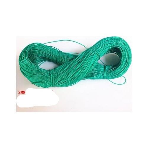 Nylon rope, 2MM, green clothes drying, quilt rope, binding rope, advertisement plastic rope