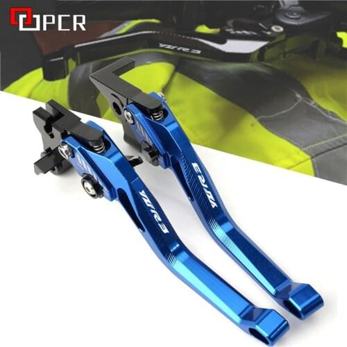 2020 New Motorcycle CNC Adjustable Brake Clutch Levers For Yamaha R3 YZF-R3 2015 2016 2017 2018 2019