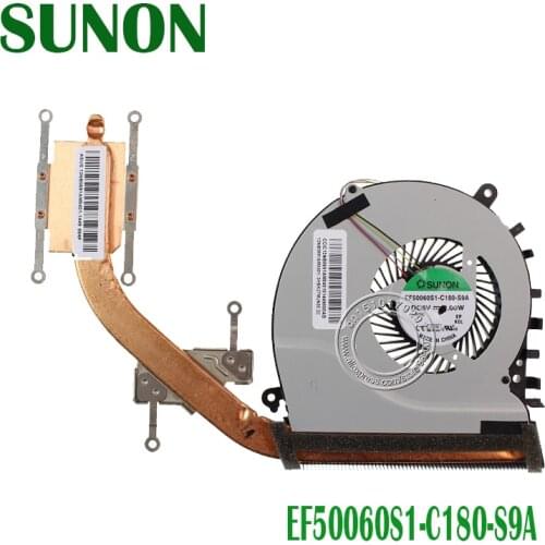 New Heat Sink Cooling Fan For ASUS Vivobook Q551LNB 3HBK2TMJN10 13NB0691AM0701-1562 0116 EF50060S1-C180-S9A