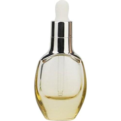 Empty Thick Glass Dropper Bottle Makeup Sample Container Pipette Bottles