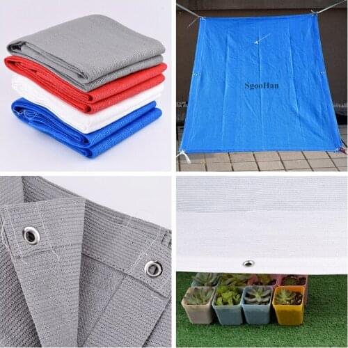 SgooHan 2x4m Anti-UV HDPE Sunshade Net Succulent Plant Cover Shelter Swimming Pool Shade Cloth Shading Net Terrace Canopy Sail