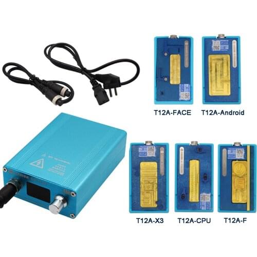 SS-T12A Motherboard Layered Screen Frame Removal Soldering Station for Android IPhone CPU Face ID XF X3 Heating Platform Set