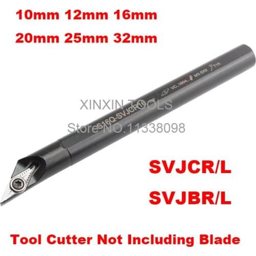 1PCS 10mm 12mm 16mm 20mm 25mm 32mm SVJCR11 SVJCL11 SVJCR16 SVJCL16 SVJBR11 SVJBR16 the Right/Left Hand CNC Turning Lathe tools