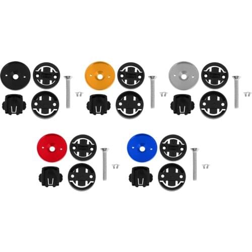 Bike Stopwatch Support Cycle Bike Stem Headset Top Cap GPS Computer Speedometer Mount For Garmin Cateye