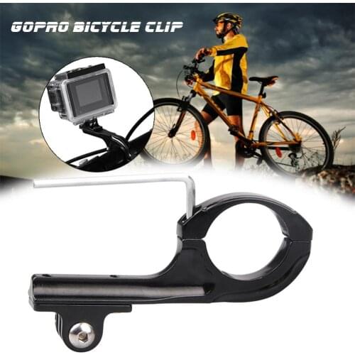 Bicycle Clip for GoPro Hero 7 6 5 4 Session Xiaomi Yi SJCAM SJ7000 Sport Camera Seat Fixing Bracket Bike Go Pro Accessories