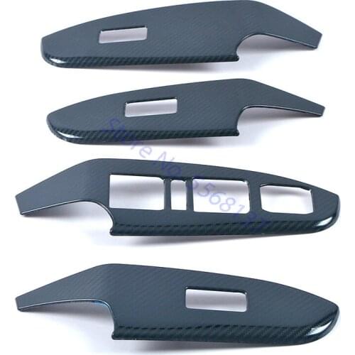 For Haval Jolion 2021 Inner Door Armrest Window Switch Panel Trim Cover Stainless Steel Accessories