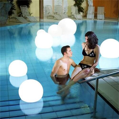 Waterproof LED Garden Ball Light RGB Underwater Light IP68 Outdoor Christmas Wedding Party Lawn Lamps Swimming Pool Floating